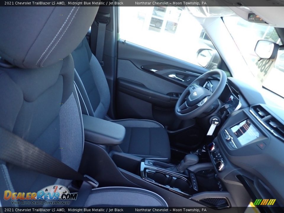 2021 Chevrolet TrailBlazer LS AWD Midnight Blue Metallic / Jet Black Photo #9