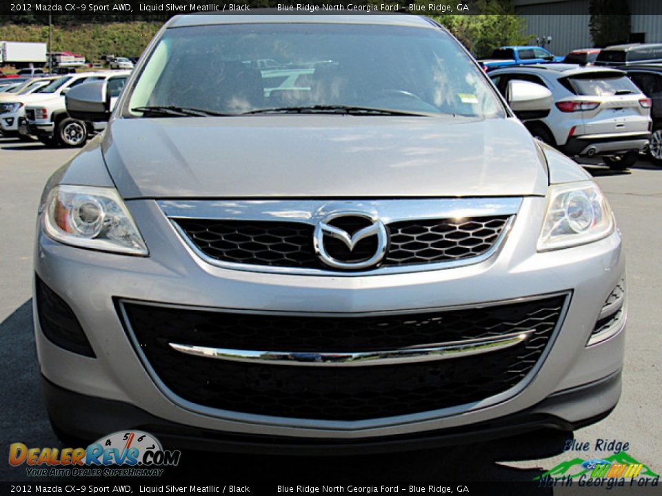 2012 Mazda CX-9 Sport AWD Liquid Silver Meatllic / Black Photo #8