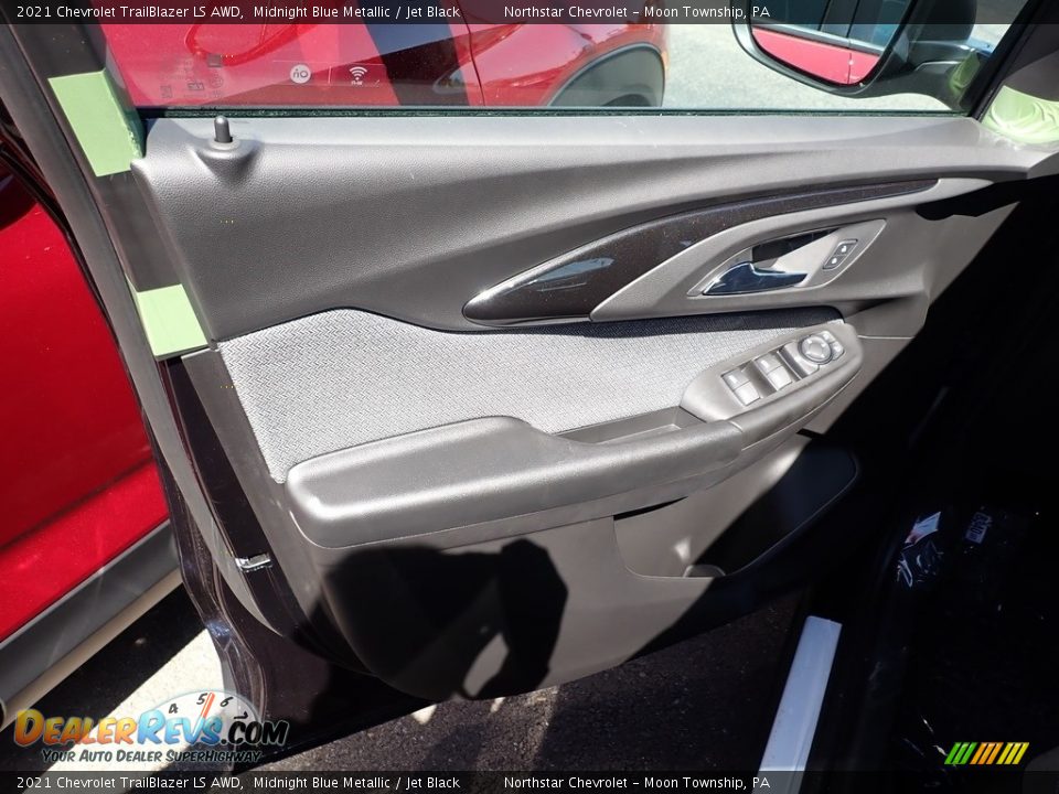 2021 Chevrolet TrailBlazer LS AWD Midnight Blue Metallic / Jet Black Photo #13