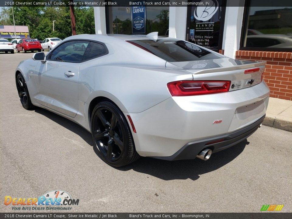 2018 Chevrolet Camaro LT Coupe Silver Ice Metallic / Jet Black Photo #33