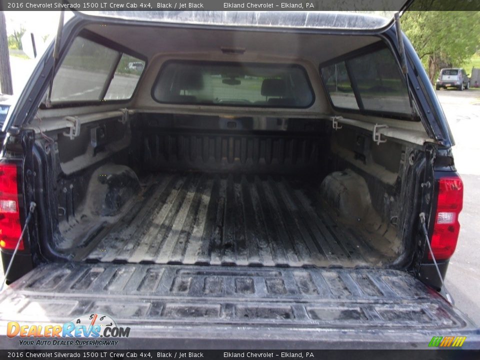 2016 Chevrolet Silverado 1500 LT Crew Cab 4x4 Black / Jet Black Photo #10