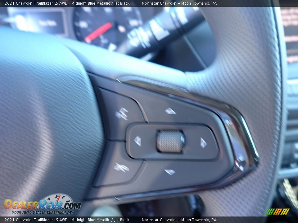 2021 Chevrolet TrailBlazer LS AWD Midnight Blue Metallic / Jet Black Photo #18
