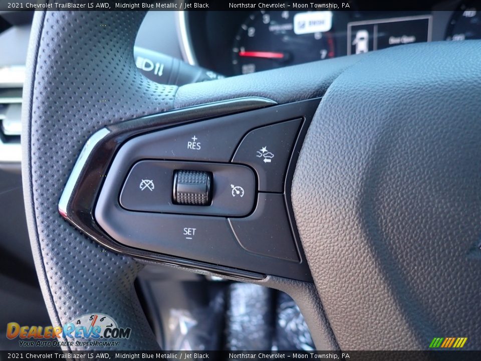2021 Chevrolet TrailBlazer LS AWD Midnight Blue Metallic / Jet Black Photo #19