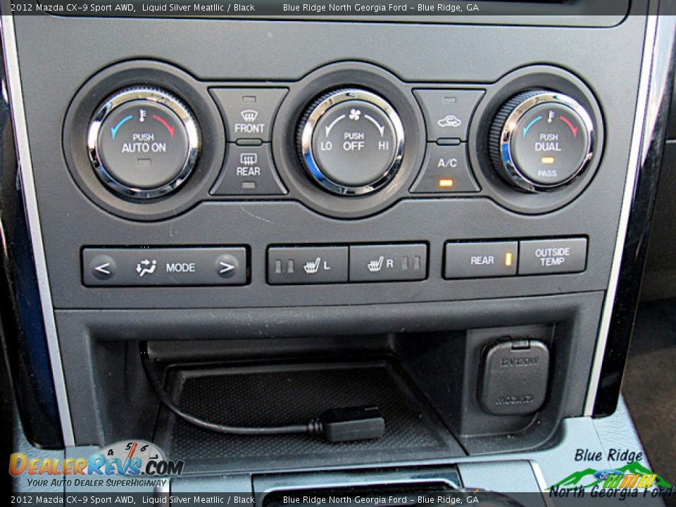 Controls of 2012 Mazda CX-9 Sport AWD Photo #25