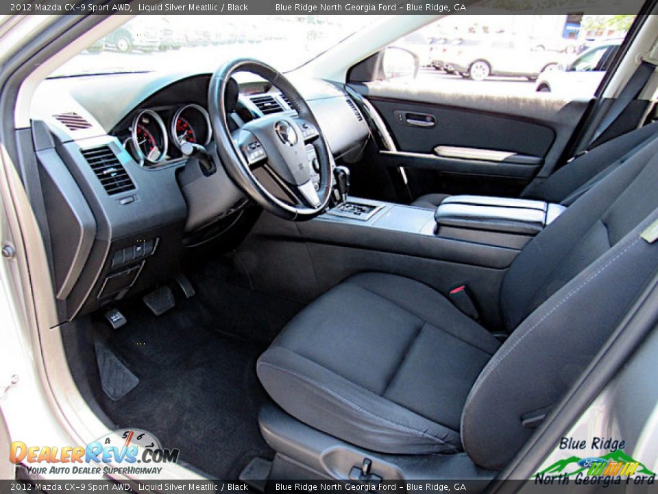 Front Seat of 2012 Mazda CX-9 Sport AWD Photo #27