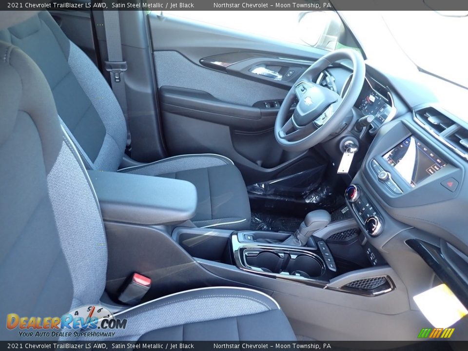 2021 Chevrolet TrailBlazer LS AWD Satin Steel Metallic / Jet Black Photo #10