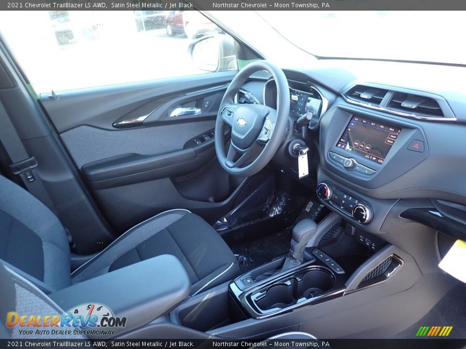 2021 Chevrolet TrailBlazer LS AWD Satin Steel Metallic / Jet Black Photo #11