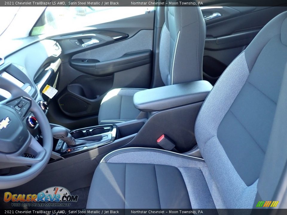 2021 Chevrolet TrailBlazer LS AWD Satin Steel Metallic / Jet Black Photo #14