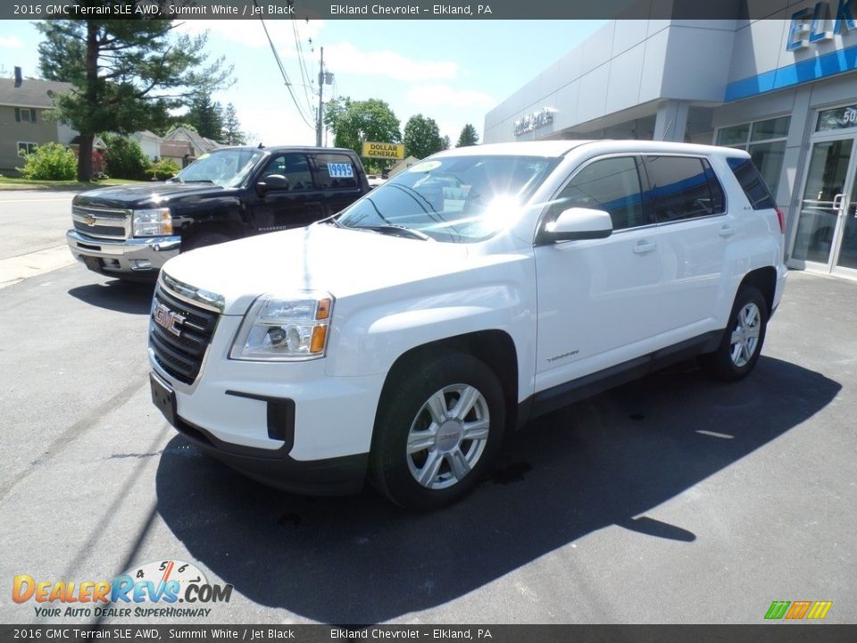 2016 GMC Terrain SLE AWD Summit White / Jet Black Photo #1