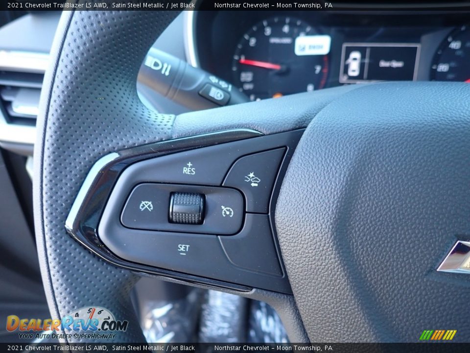 2021 Chevrolet TrailBlazer LS AWD Satin Steel Metallic / Jet Black Photo #19