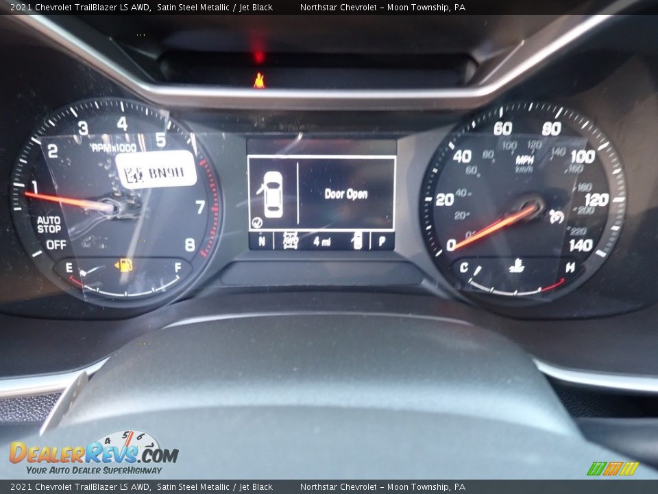 2021 Chevrolet TrailBlazer LS AWD Satin Steel Metallic / Jet Black Photo #20