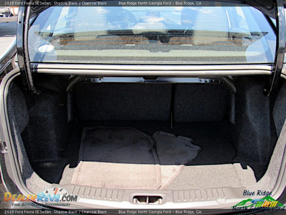 2018 Ford Fiesta SE Sedan Shadow Black / Charcoal Black Photo #13