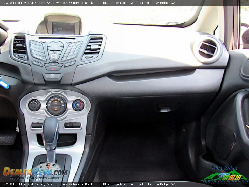 2018 Ford Fiesta SE Sedan Shadow Black / Charcoal Black Photo #16