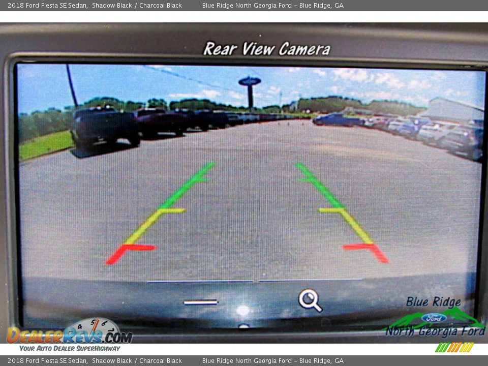 2018 Ford Fiesta SE Sedan Shadow Black / Charcoal Black Photo #20