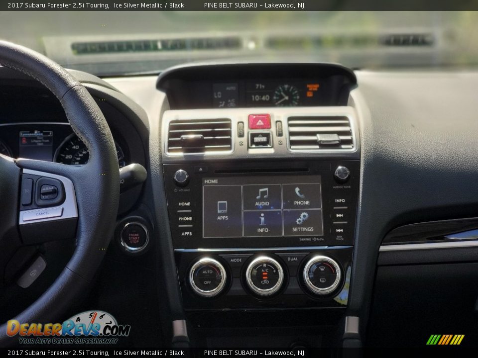 2017 Subaru Forester 2.5i Touring Ice Silver Metallic / Black Photo #4