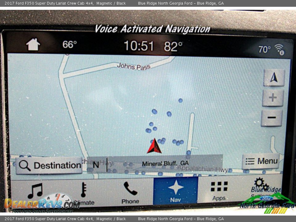 2017 Ford F350 Super Duty Lariat Crew Cab 4x4 Magnetic / Black Photo #21