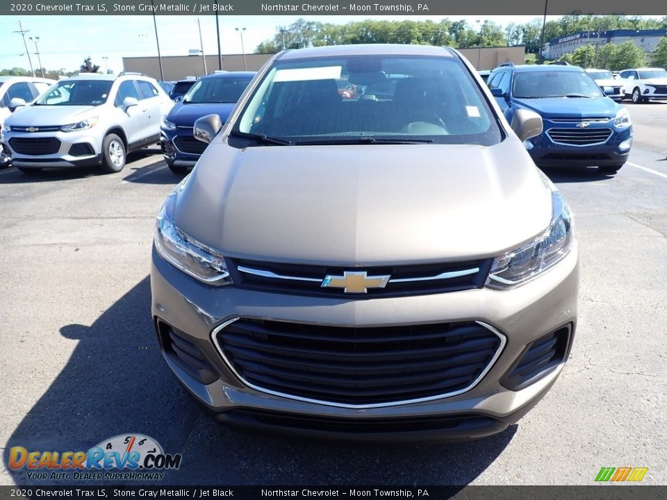 2020 Chevrolet Trax LS Stone Gray Metallic / Jet Black Photo #8