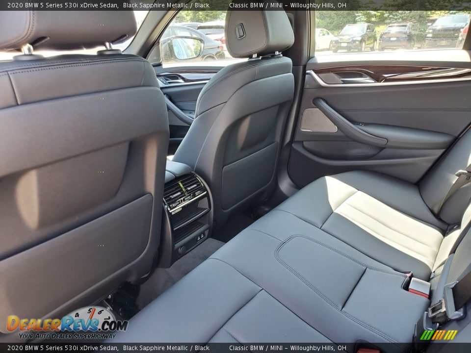 2020 BMW 5 Series 530i xDrive Sedan Black Sapphire Metallic / Black Photo #4