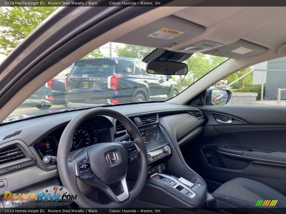 2019 Honda Insight EX Modern Steel Metallic / Black Photo #3