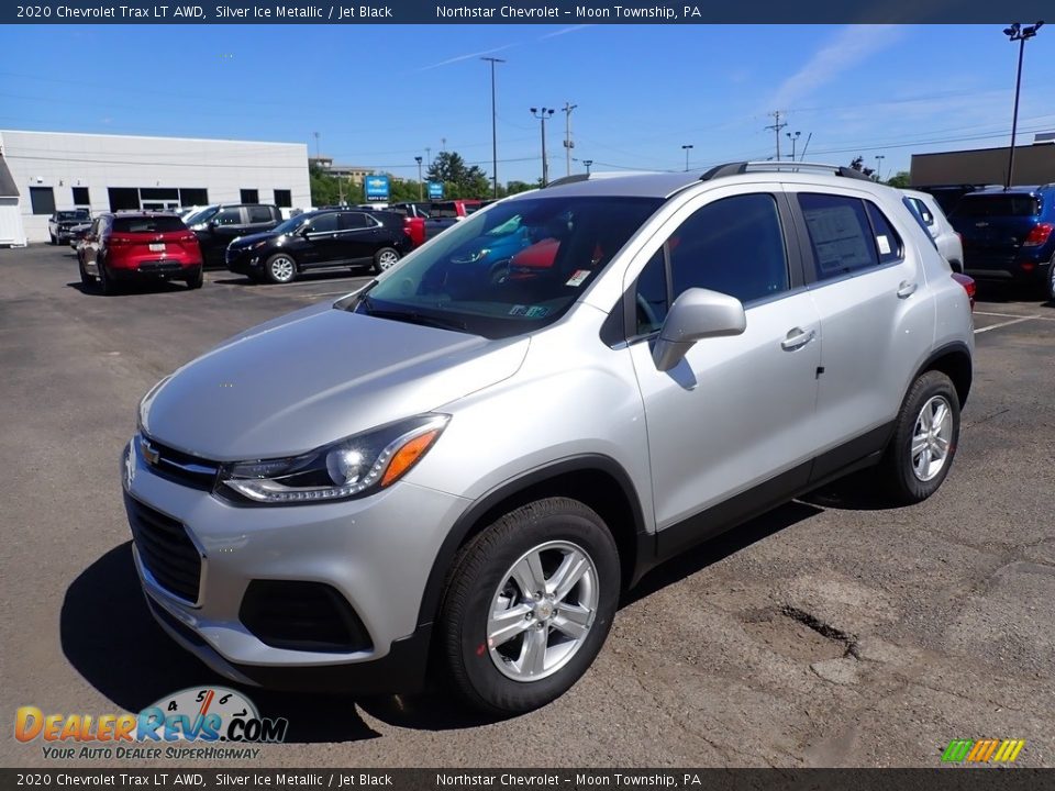 2020 Chevrolet Trax LT AWD Silver Ice Metallic / Jet Black Photo #1