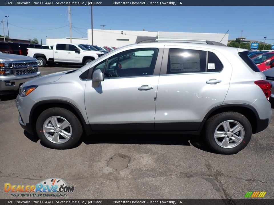 2020 Chevrolet Trax LT AWD Silver Ice Metallic / Jet Black Photo #3