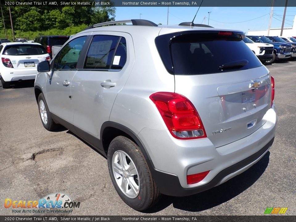 2020 Chevrolet Trax LT AWD Silver Ice Metallic / Jet Black Photo #4