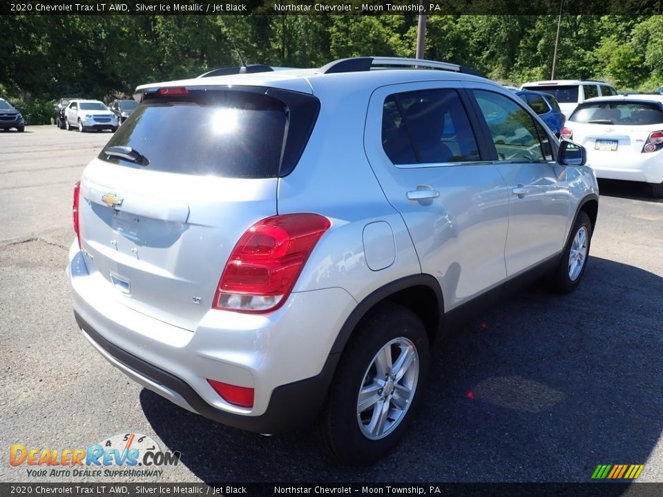 2020 Chevrolet Trax LT AWD Silver Ice Metallic / Jet Black Photo #6