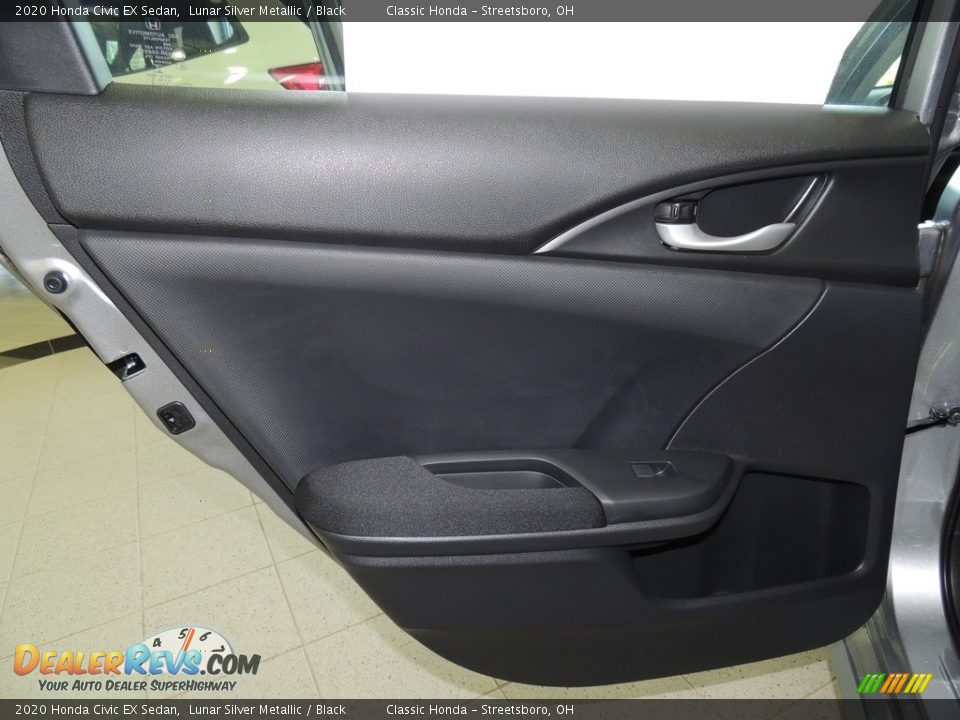 2020 Honda Civic EX Sedan Lunar Silver Metallic / Black Photo #10