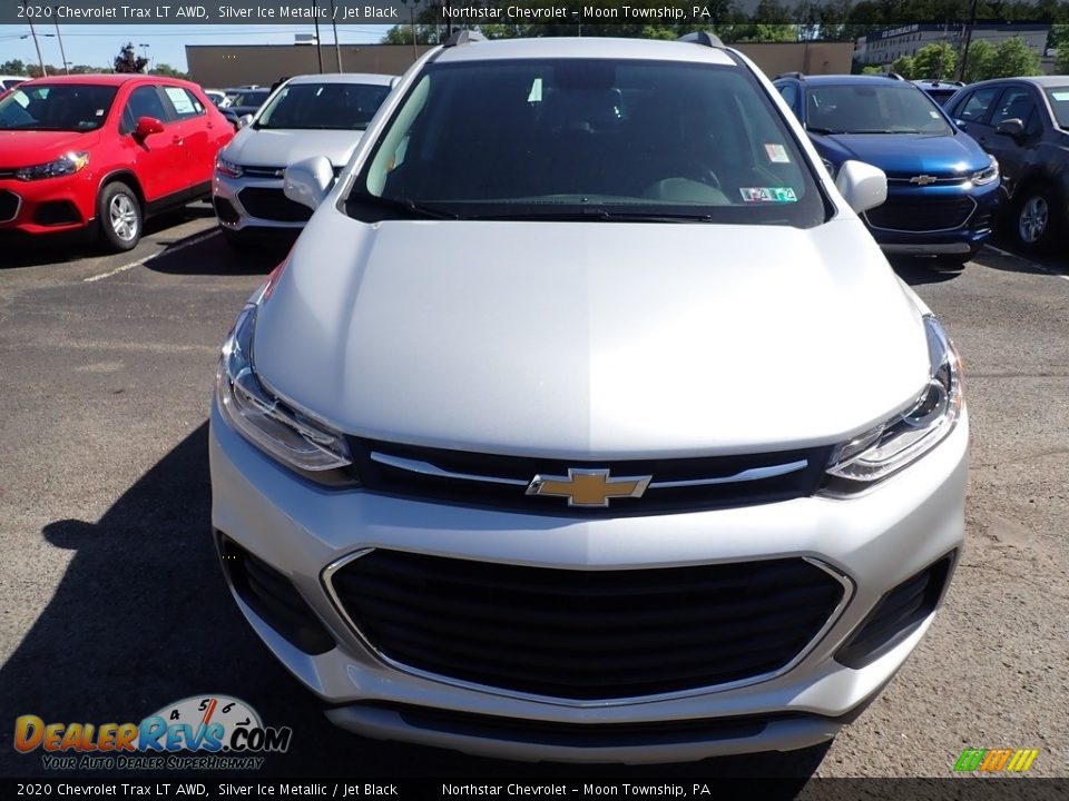 2020 Chevrolet Trax LT AWD Silver Ice Metallic / Jet Black Photo #9