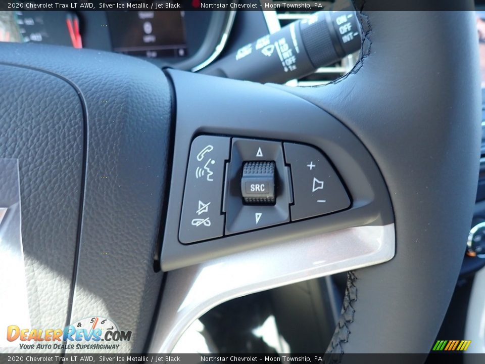 2020 Chevrolet Trax LT AWD Silver Ice Metallic / Jet Black Photo #19