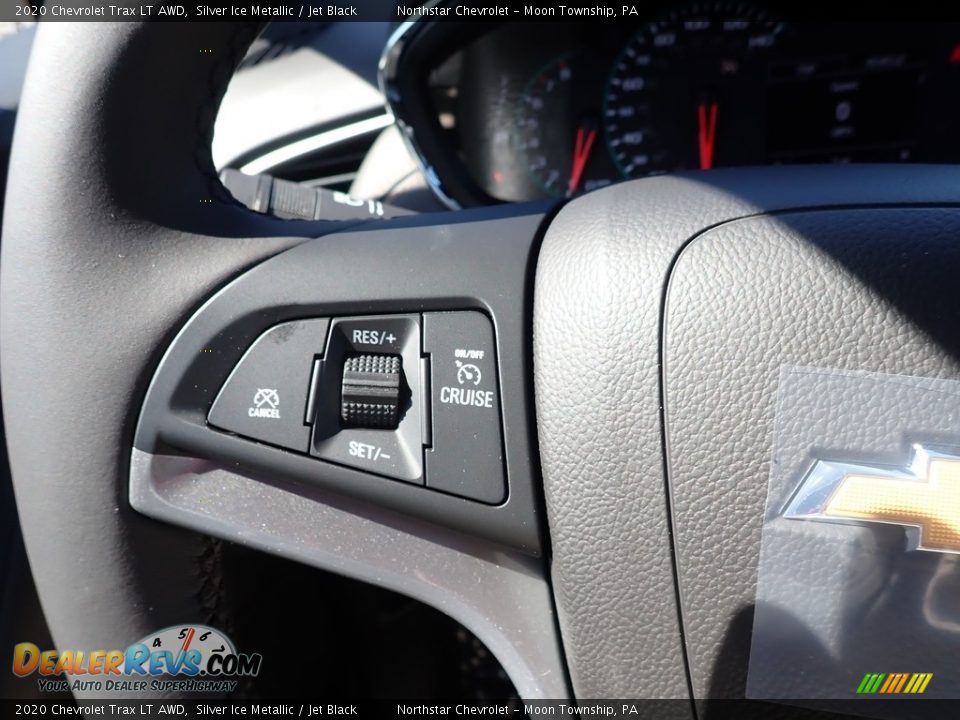 2020 Chevrolet Trax LT AWD Silver Ice Metallic / Jet Black Photo #20