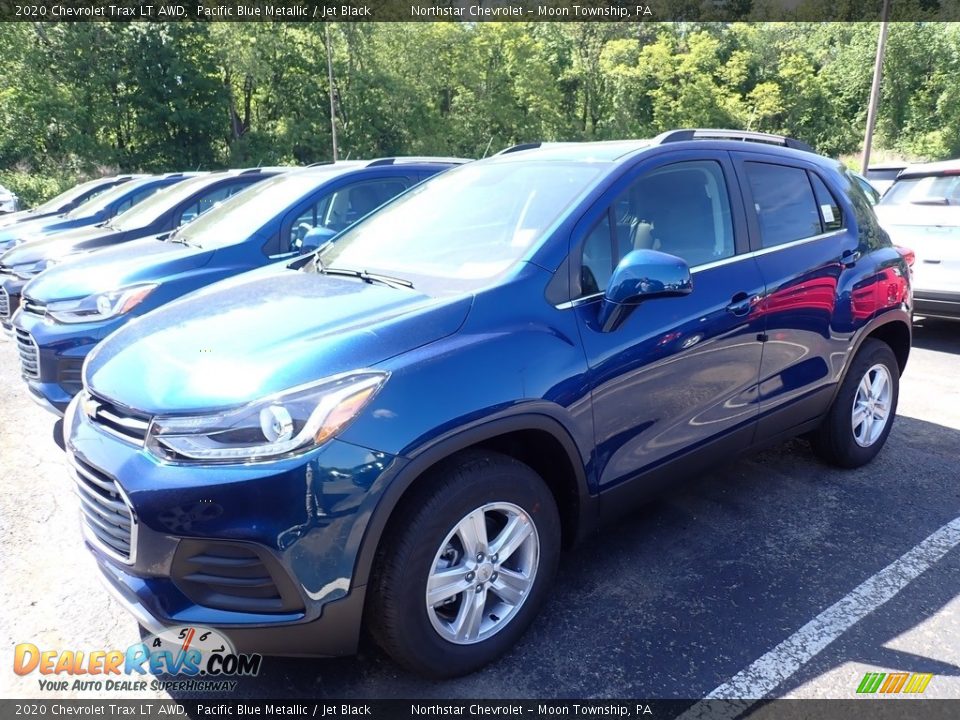 2020 Chevrolet Trax LT AWD Pacific Blue Metallic / Jet Black Photo #1