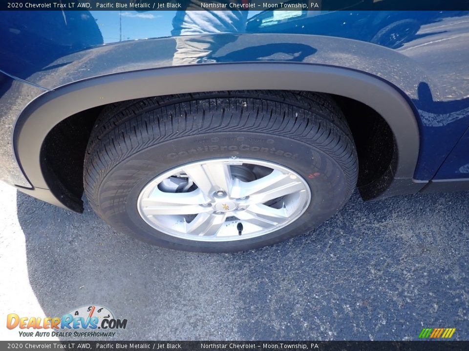 2020 Chevrolet Trax LT AWD Pacific Blue Metallic / Jet Black Photo #2