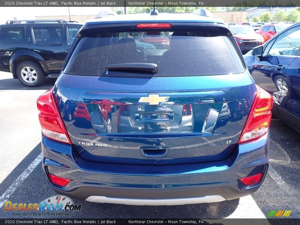2020 Chevrolet Trax LT AWD Pacific Blue Metallic / Jet Black Photo #5