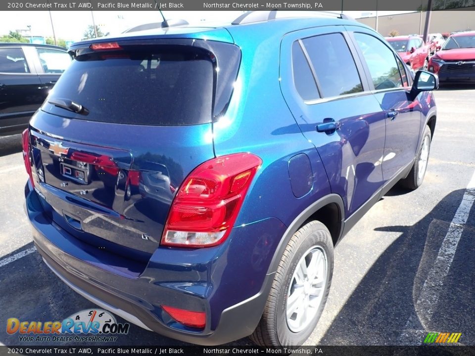 2020 Chevrolet Trax LT AWD Pacific Blue Metallic / Jet Black Photo #6