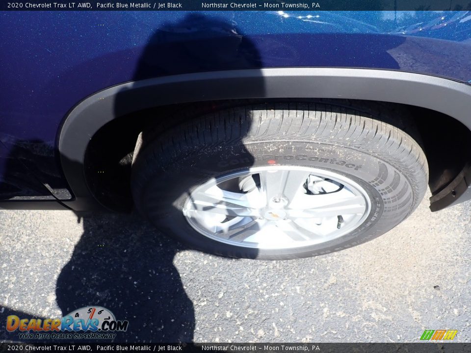 2020 Chevrolet Trax LT AWD Pacific Blue Metallic / Jet Black Photo #8