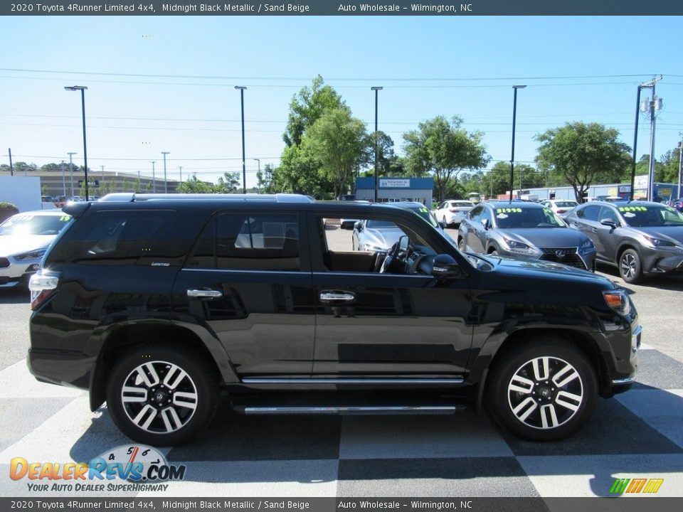 2020 Toyota 4Runner Limited 4x4 Midnight Black Metallic / Sand Beige Photo #3
