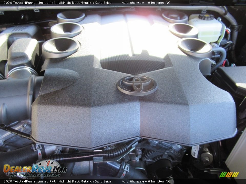 2020 Toyota 4Runner Limited 4x4 Midnight Black Metallic / Sand Beige Photo #6