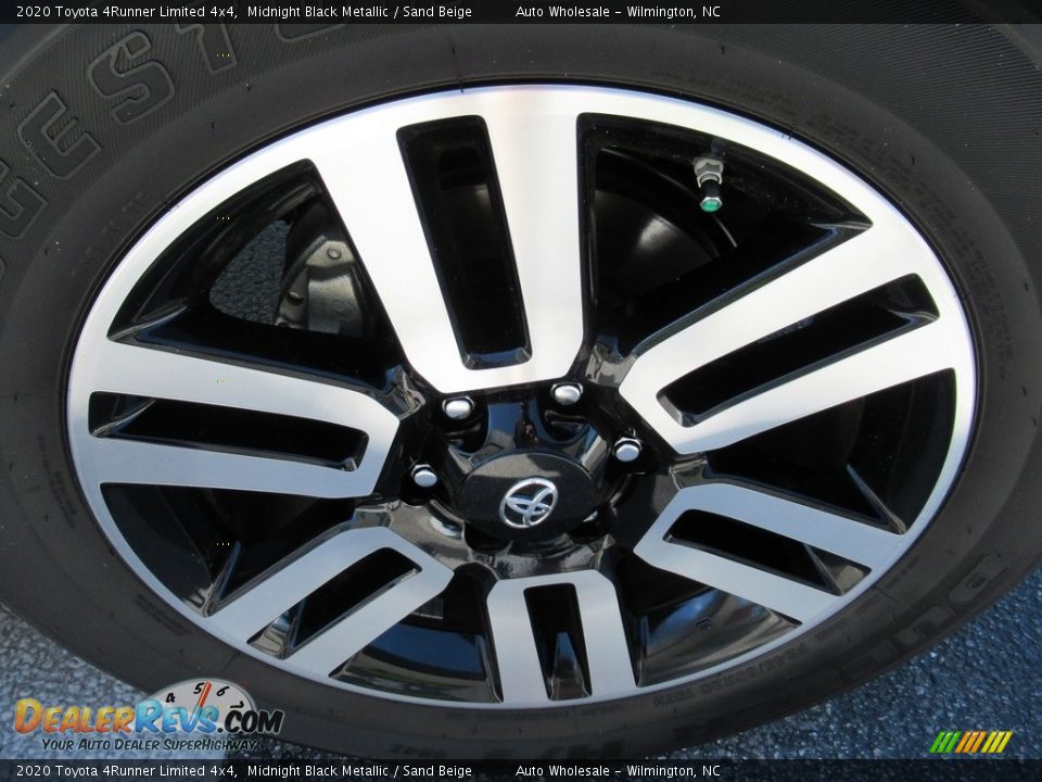 2020 Toyota 4Runner Limited 4x4 Midnight Black Metallic / Sand Beige Photo #7