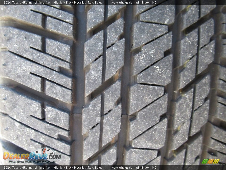 2020 Toyota 4Runner Limited 4x4 Midnight Black Metallic / Sand Beige Photo #8