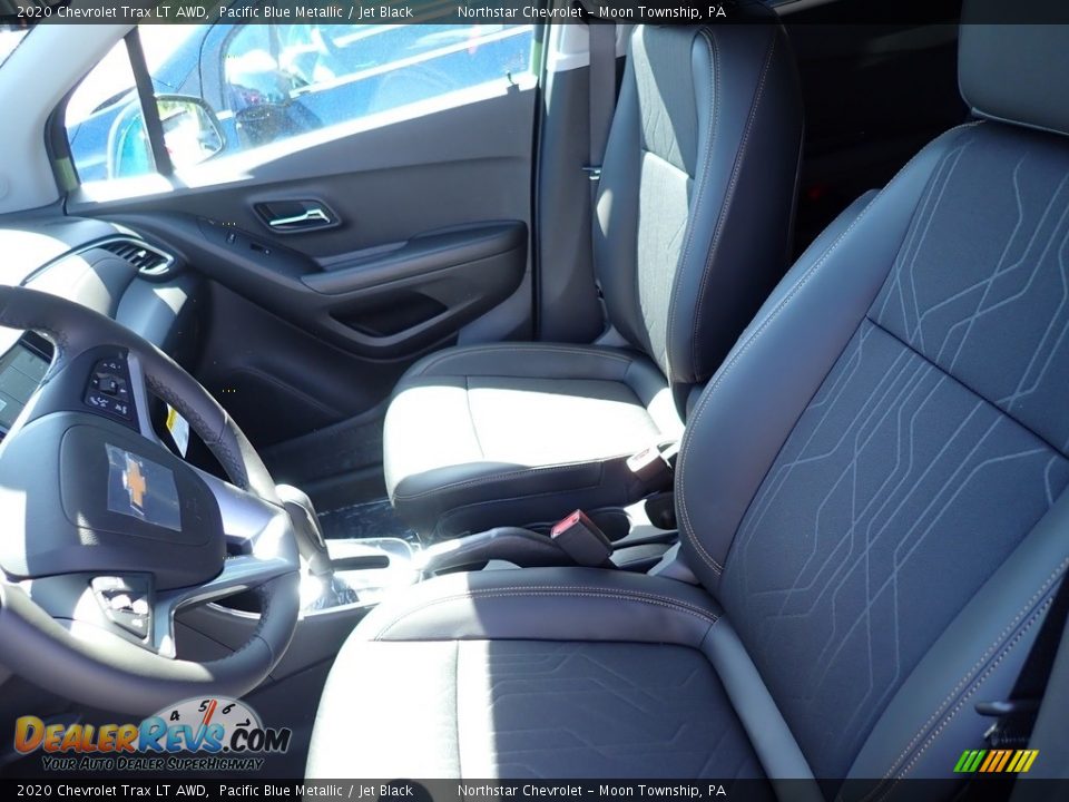 2020 Chevrolet Trax LT AWD Pacific Blue Metallic / Jet Black Photo #14