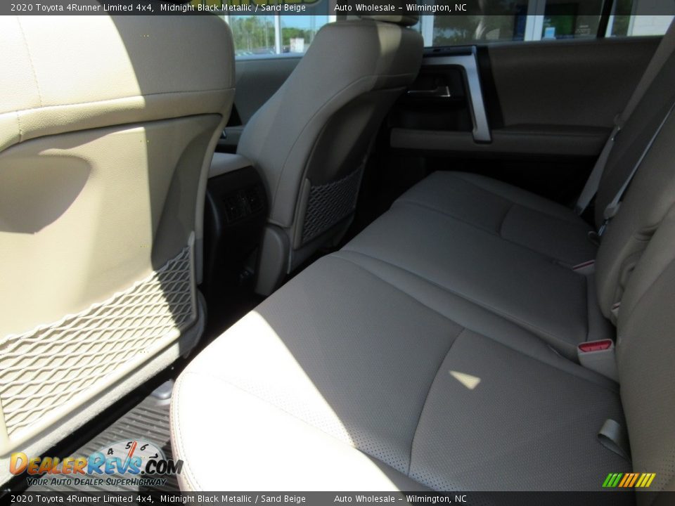 2020 Toyota 4Runner Limited 4x4 Midnight Black Metallic / Sand Beige Photo #10