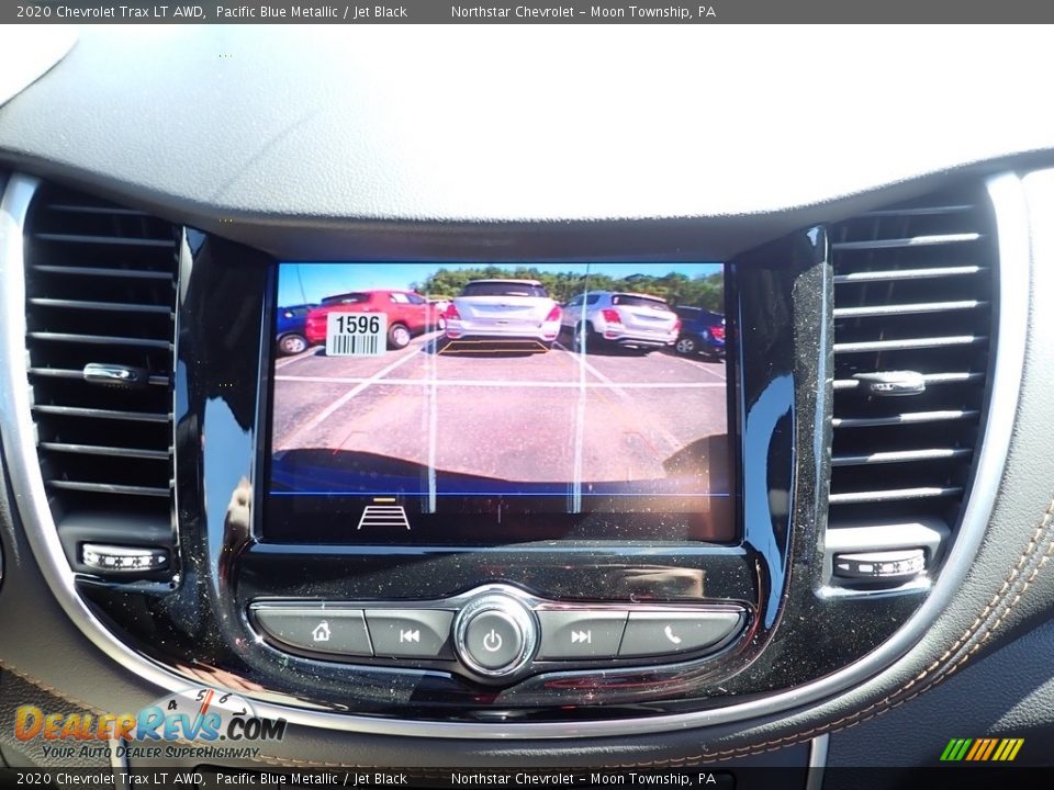 2020 Chevrolet Trax LT AWD Pacific Blue Metallic / Jet Black Photo #17