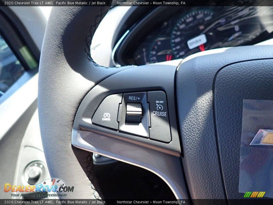 2020 Chevrolet Trax LT AWD Pacific Blue Metallic / Jet Black Photo #19