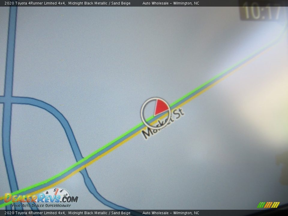 2020 Toyota 4Runner Limited 4x4 Midnight Black Metallic / Sand Beige Photo #16