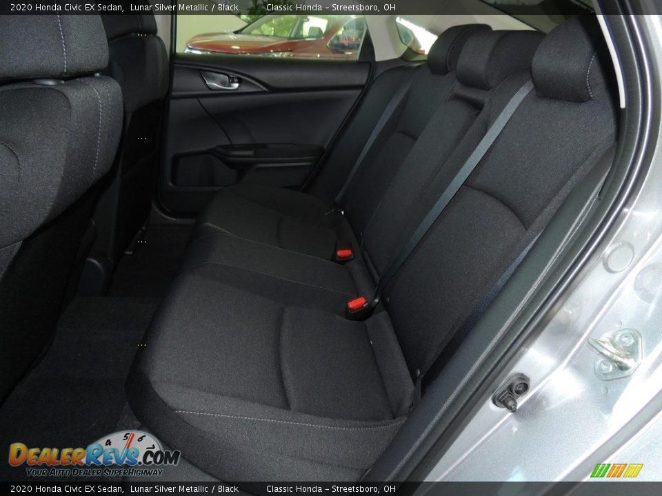 2020 Honda Civic EX Sedan Lunar Silver Metallic / Black Photo #13
