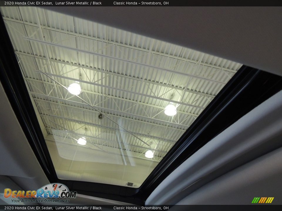 2020 Honda Civic EX Sedan Lunar Silver Metallic / Black Photo #18