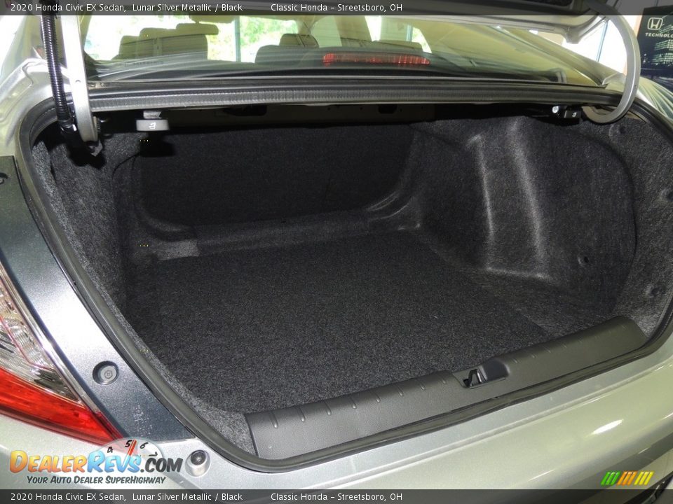 2020 Honda Civic EX Sedan Lunar Silver Metallic / Black Photo #19
