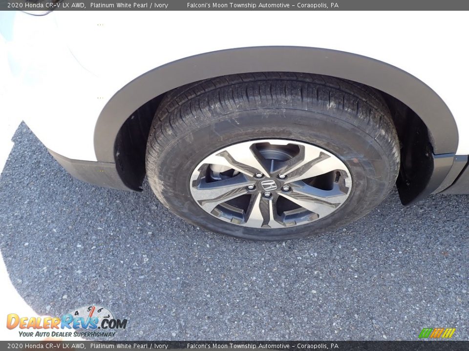 2020 Honda CR-V LX AWD Platinum White Pearl / Ivory Photo #2