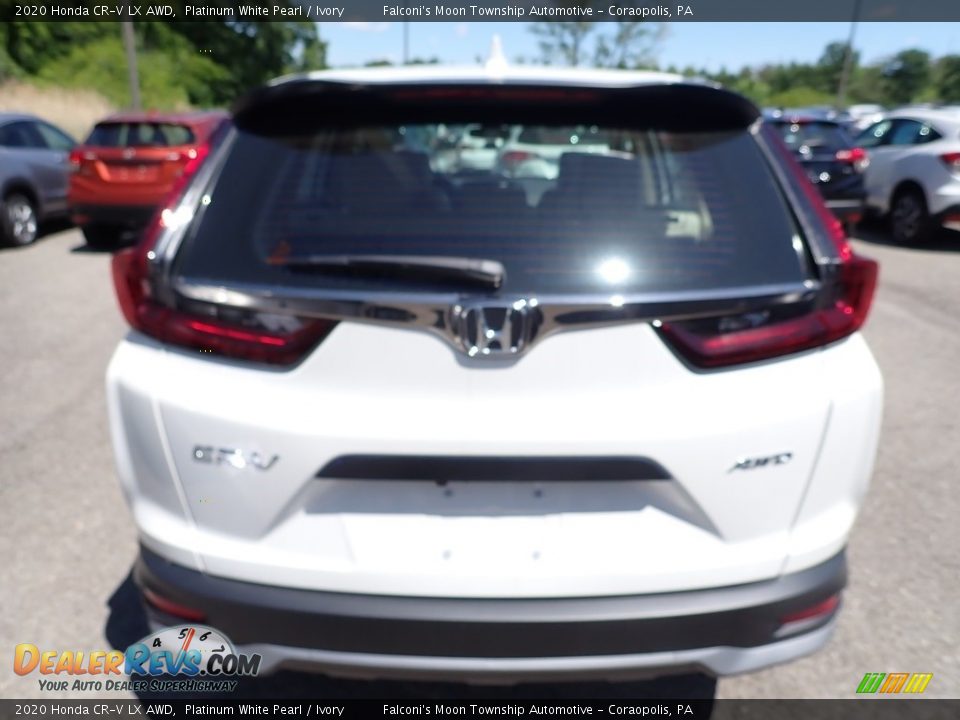2020 Honda CR-V LX AWD Platinum White Pearl / Ivory Photo #4